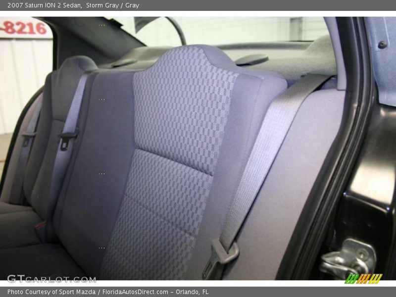 Storm Gray / Gray 2007 Saturn ION 2 Sedan