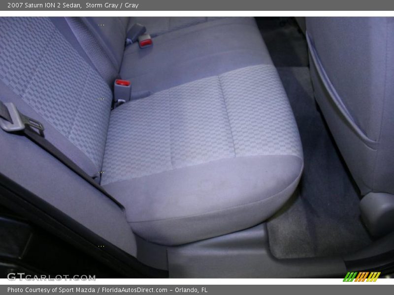Storm Gray / Gray 2007 Saturn ION 2 Sedan