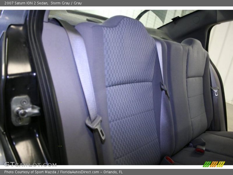 Storm Gray / Gray 2007 Saturn ION 2 Sedan