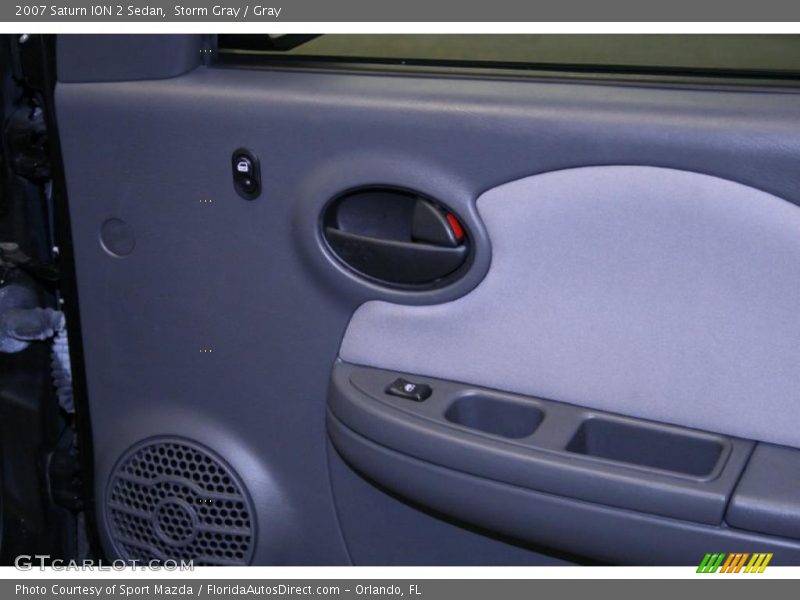 Storm Gray / Gray 2007 Saturn ION 2 Sedan