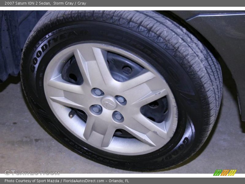 Storm Gray / Gray 2007 Saturn ION 2 Sedan