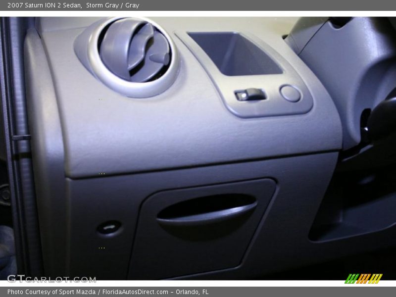 Storm Gray / Gray 2007 Saturn ION 2 Sedan