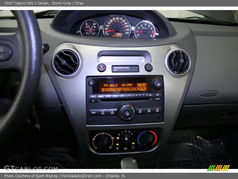 Storm Gray / Gray 2007 Saturn ION 2 Sedan