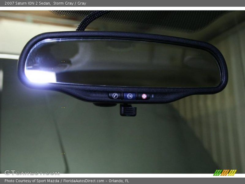 Storm Gray / Gray 2007 Saturn ION 2 Sedan