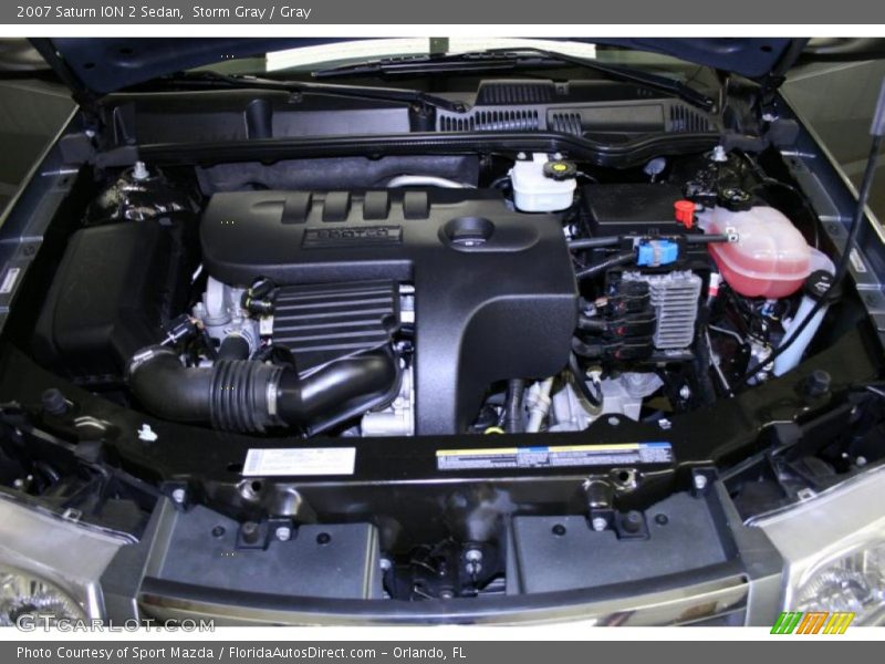 Storm Gray / Gray 2007 Saturn ION 2 Sedan