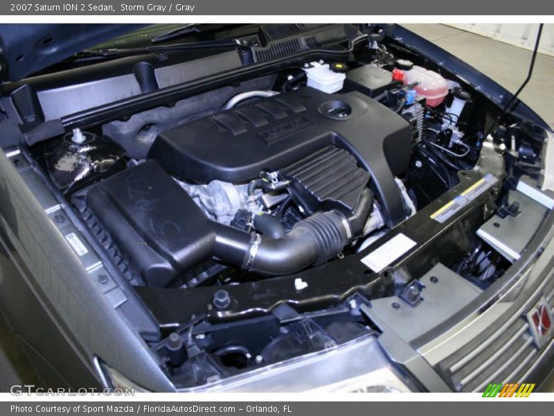Storm Gray / Gray 2007 Saturn ION 2 Sedan