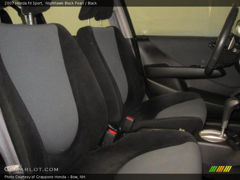 Nighthawk Black Pearl / Black 2007 Honda Fit Sport