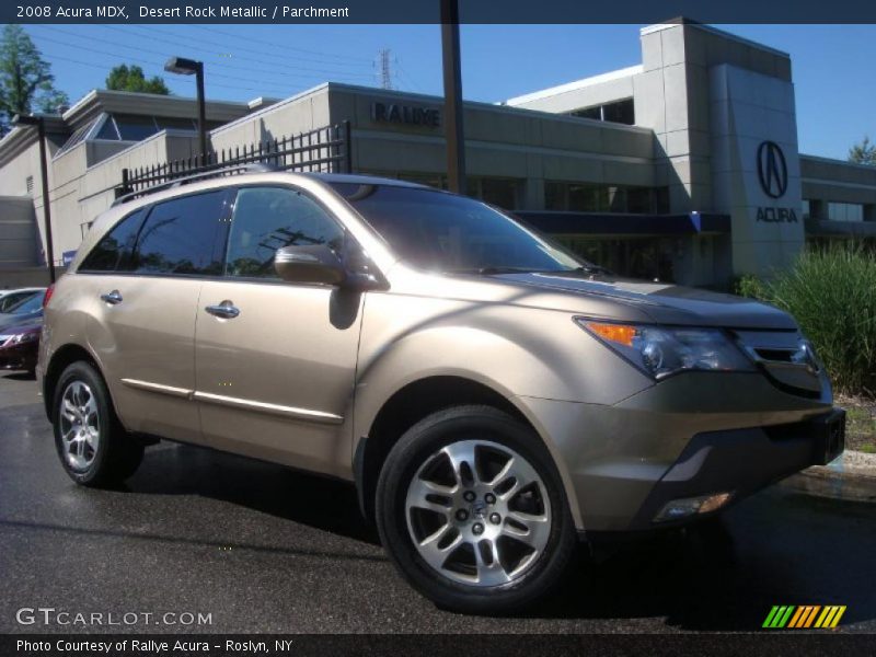 Desert Rock Metallic / Parchment 2008 Acura MDX