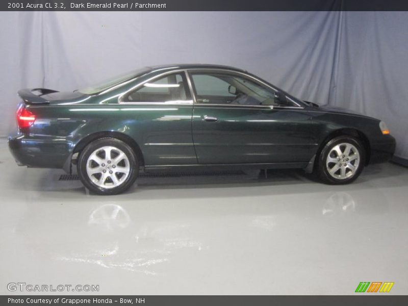 Dark Emerald Pearl / Parchment 2001 Acura CL 3.2