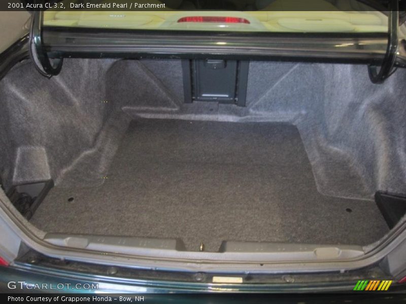 Dark Emerald Pearl / Parchment 2001 Acura CL 3.2