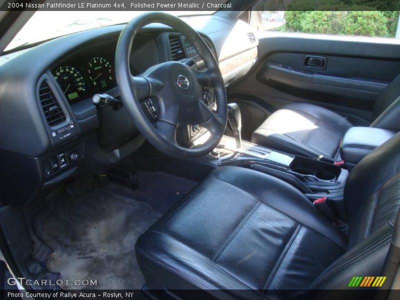 Polished Pewter Metallic / Charcoal 2004 Nissan Pathfinder LE Platinum 4x4