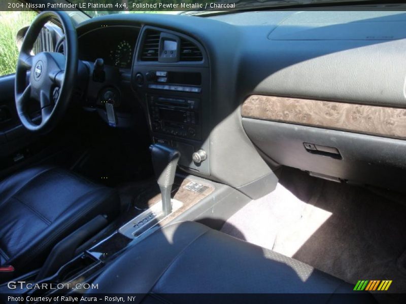 Polished Pewter Metallic / Charcoal 2004 Nissan Pathfinder LE Platinum 4x4