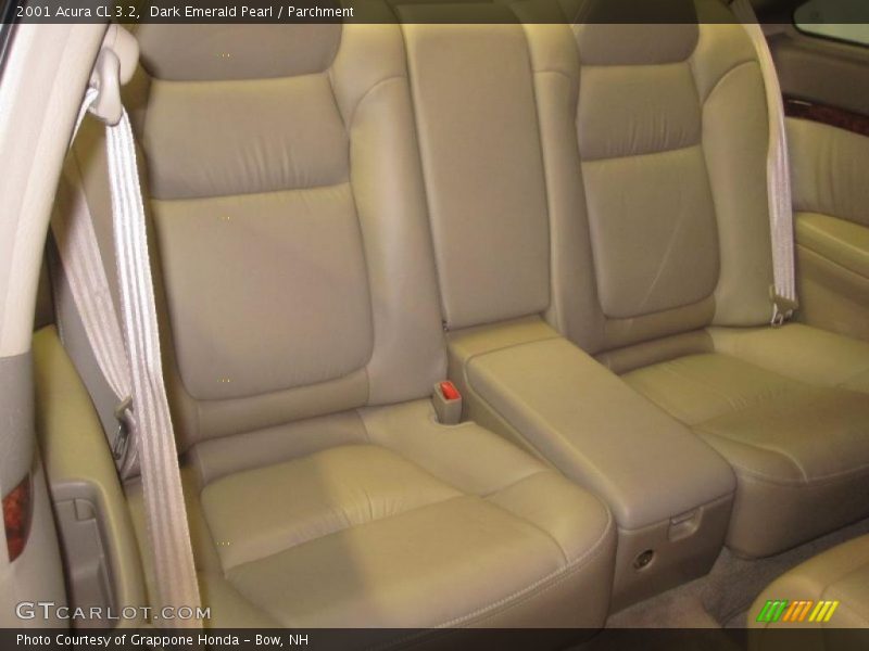 Dark Emerald Pearl / Parchment 2001 Acura CL 3.2