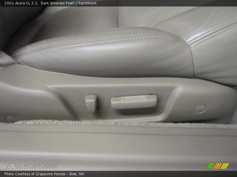 Dark Emerald Pearl / Parchment 2001 Acura CL 3.2