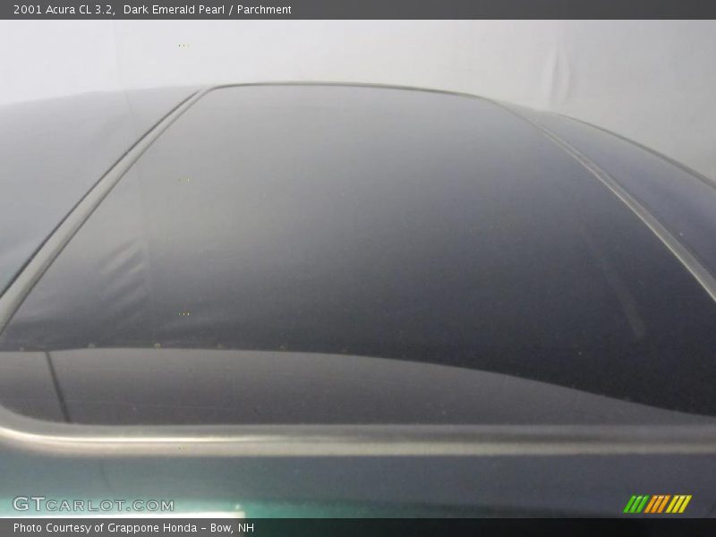 Dark Emerald Pearl / Parchment 2001 Acura CL 3.2