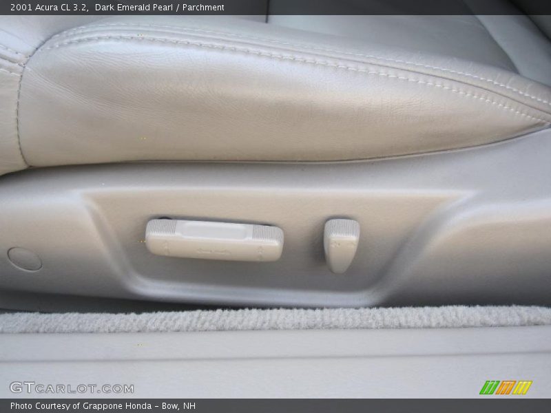 Dark Emerald Pearl / Parchment 2001 Acura CL 3.2