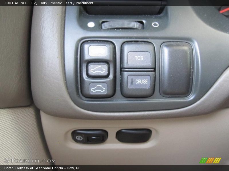 Dark Emerald Pearl / Parchment 2001 Acura CL 3.2