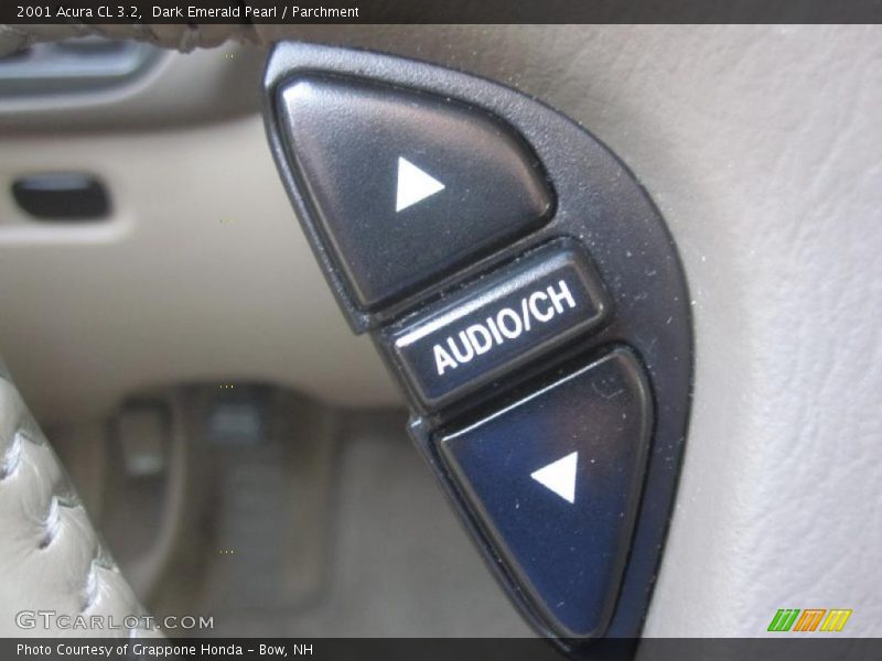Dark Emerald Pearl / Parchment 2001 Acura CL 3.2
