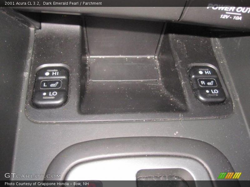 Dark Emerald Pearl / Parchment 2001 Acura CL 3.2