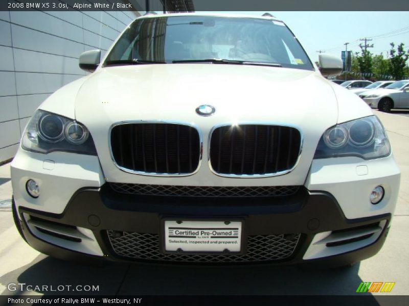 Alpine White / Black 2008 BMW X5 3.0si