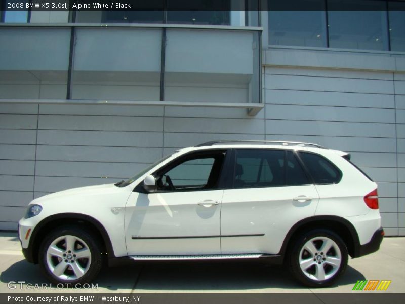 Alpine White / Black 2008 BMW X5 3.0si