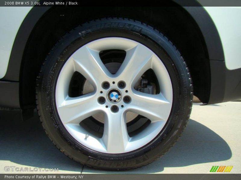 Alpine White / Black 2008 BMW X5 3.0si