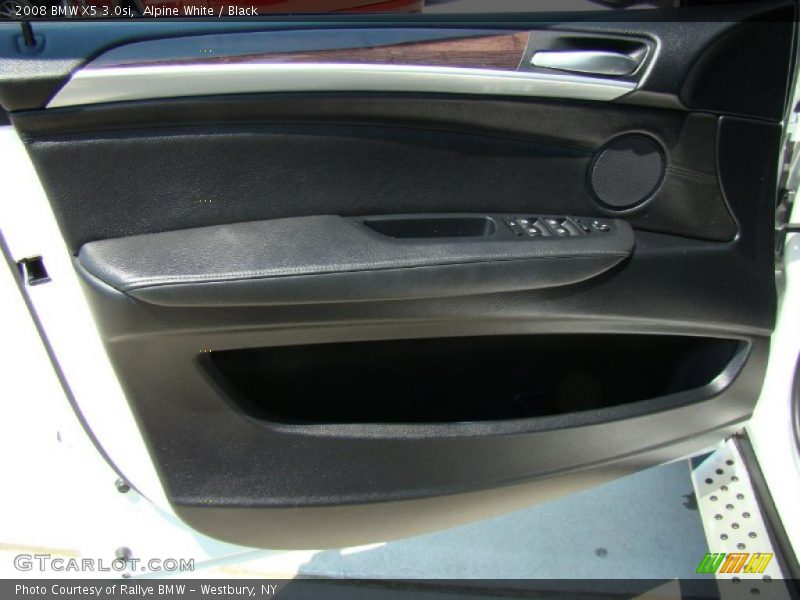Alpine White / Black 2008 BMW X5 3.0si