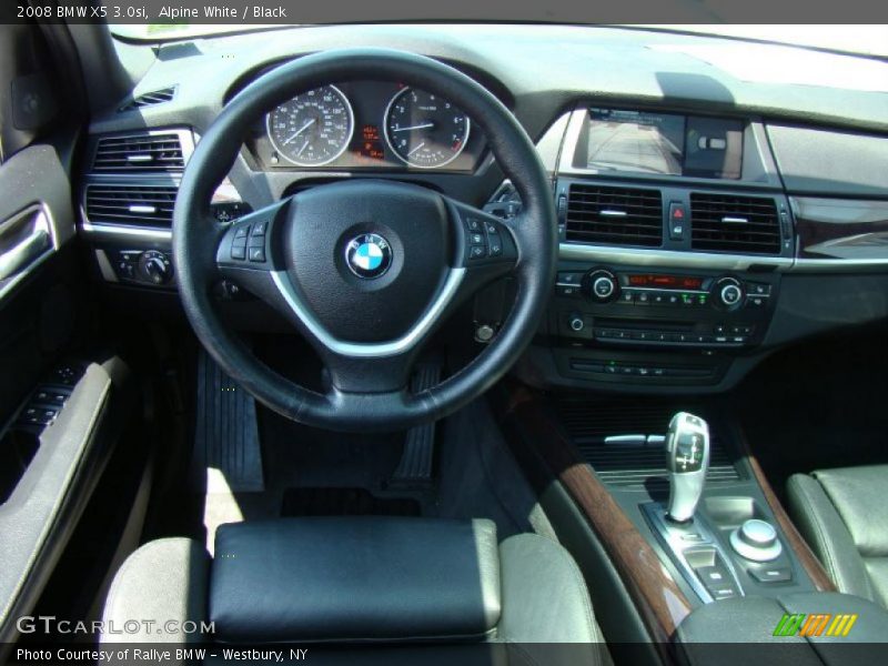Alpine White / Black 2008 BMW X5 3.0si
