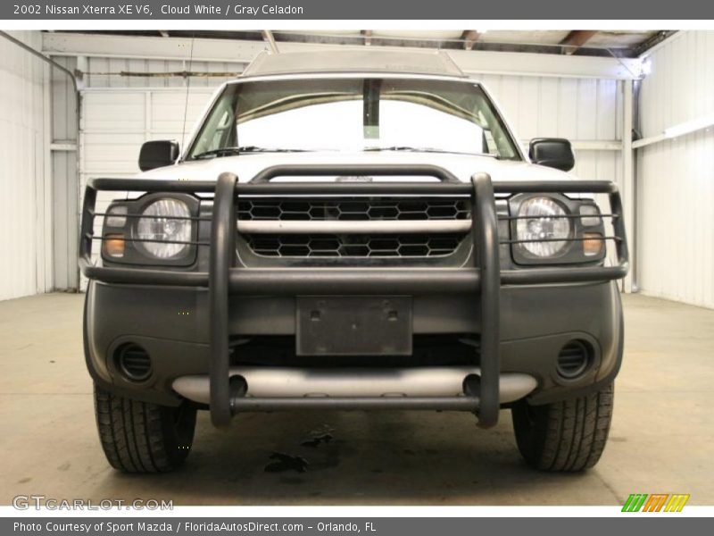 Cloud White / Gray Celadon 2002 Nissan Xterra XE V6