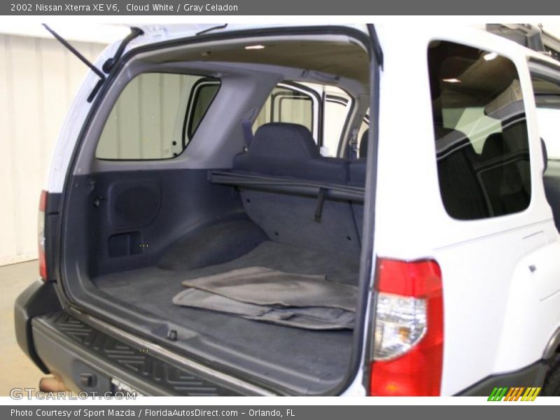 Cloud White / Gray Celadon 2002 Nissan Xterra XE V6