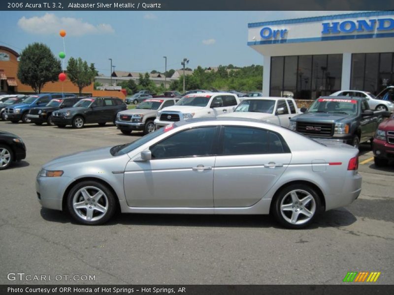 Alabaster Silver Metallic / Quartz 2006 Acura TL 3.2