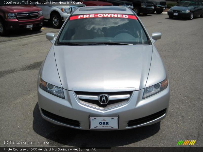 Alabaster Silver Metallic / Quartz 2006 Acura TL 3.2