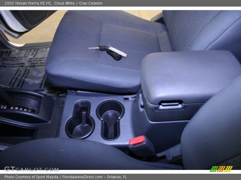 Cloud White / Gray Celadon 2002 Nissan Xterra XE V6