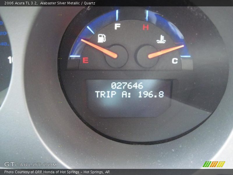 Alabaster Silver Metallic / Quartz 2006 Acura TL 3.2