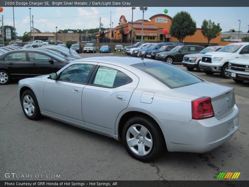 Bright Silver Metallic / Dark/Light Slate Gray 2008 Dodge Charger SE