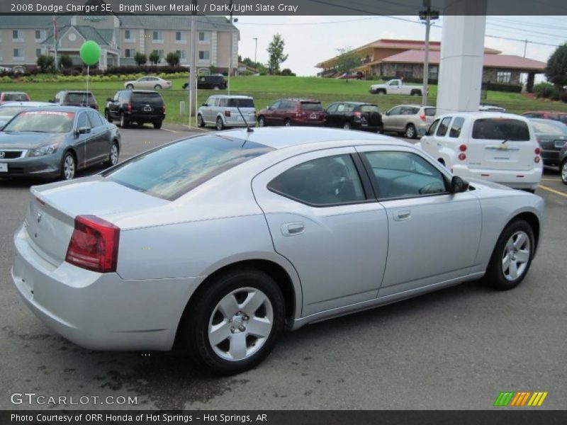 Bright Silver Metallic / Dark/Light Slate Gray 2008 Dodge Charger SE