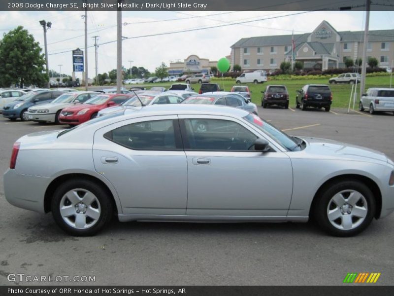 Bright Silver Metallic / Dark/Light Slate Gray 2008 Dodge Charger SE