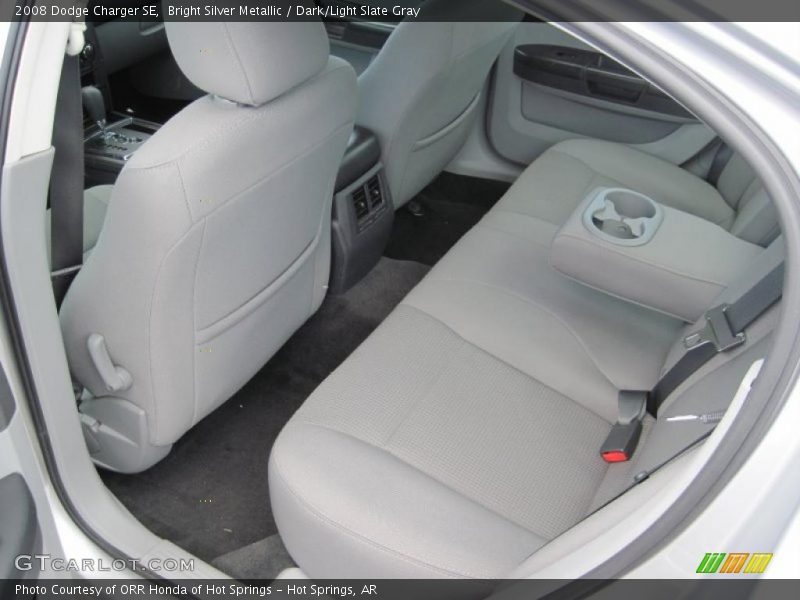 Bright Silver Metallic / Dark/Light Slate Gray 2008 Dodge Charger SE