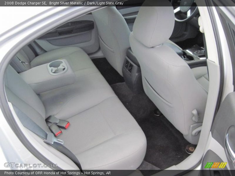Bright Silver Metallic / Dark/Light Slate Gray 2008 Dodge Charger SE