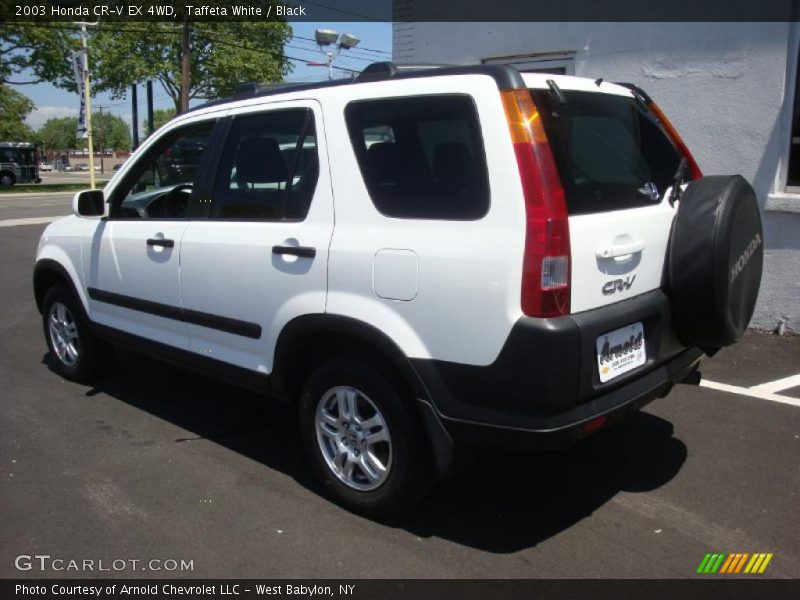 Taffeta White / Black 2003 Honda CR-V EX 4WD