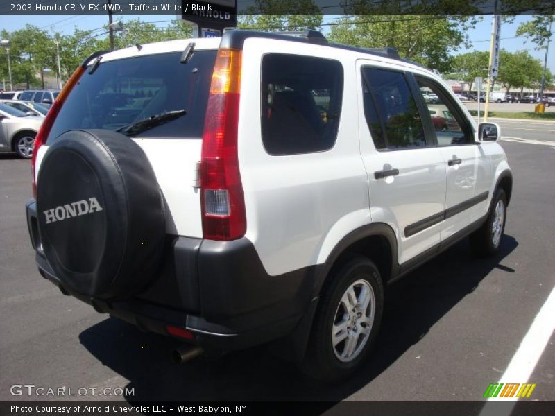 Taffeta White / Black 2003 Honda CR-V EX 4WD