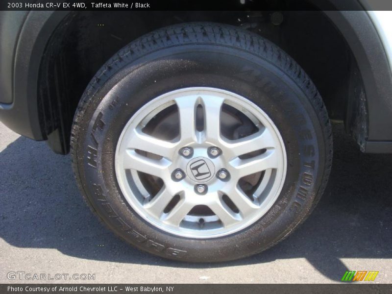 Taffeta White / Black 2003 Honda CR-V EX 4WD