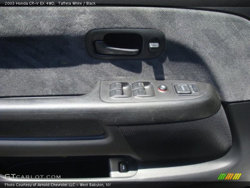 Taffeta White / Black 2003 Honda CR-V EX 4WD