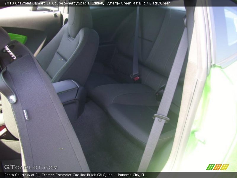 Synergy Green Metallic / Black/Green 2010 Chevrolet Camaro LT Coupe Synergy Special Edition