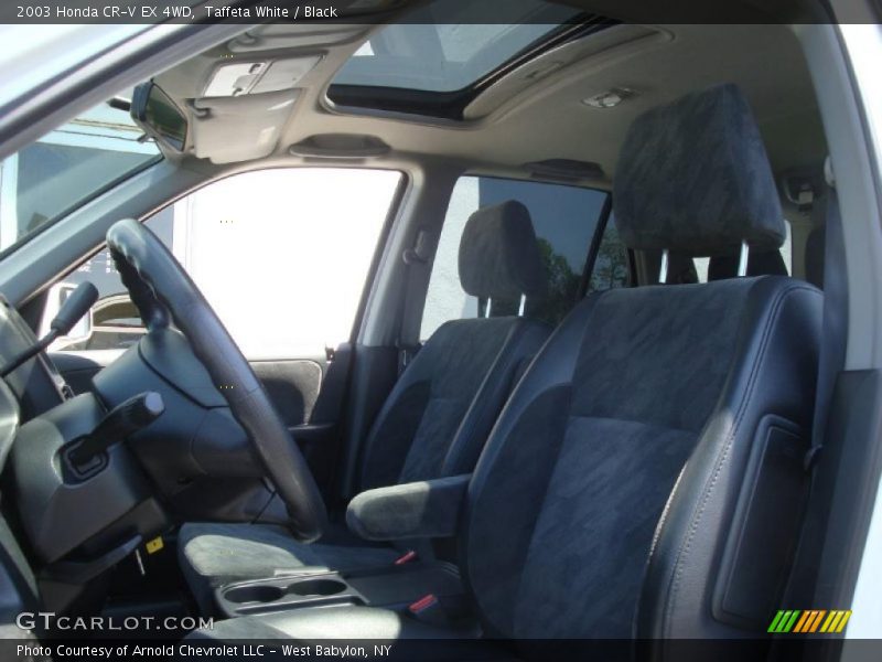 Taffeta White / Black 2003 Honda CR-V EX 4WD