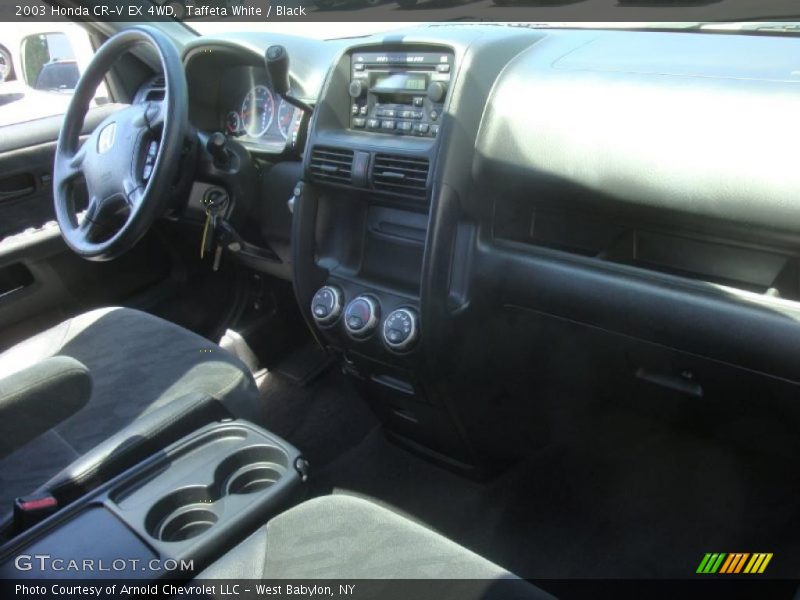 Taffeta White / Black 2003 Honda CR-V EX 4WD