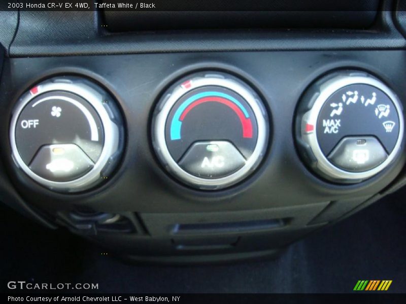 Taffeta White / Black 2003 Honda CR-V EX 4WD