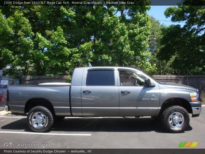Mineral Gray Metallic / Medium Slate Gray 2006 Dodge Ram 1500 SLT Mega Cab 4x4