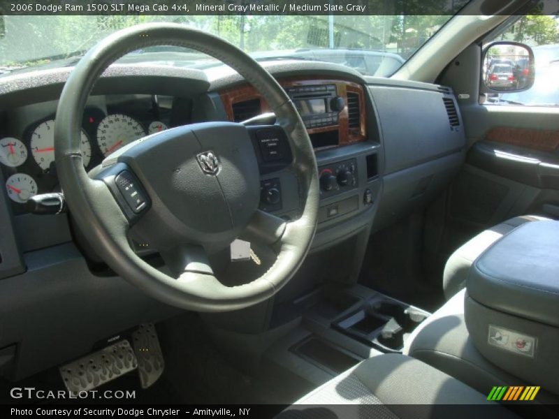Mineral Gray Metallic / Medium Slate Gray 2006 Dodge Ram 1500 SLT Mega Cab 4x4