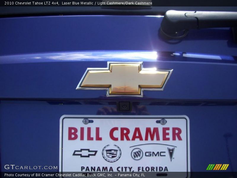 Laser Blue Metallic / Light Cashmere/Dark Cashmere 2010 Chevrolet Tahoe LTZ 4x4